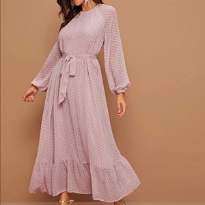 • NEW Lavender/Blush Maxi Dress •